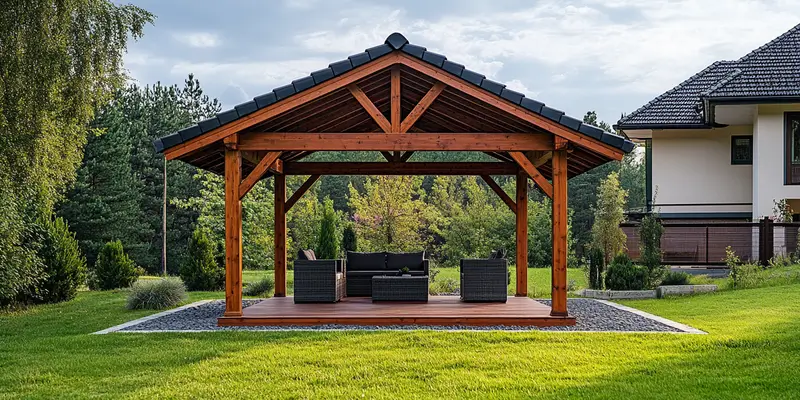 Jak zrobić okiennice do altany?