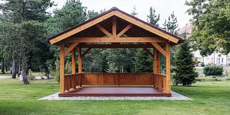 Jakie deski na dach altany?