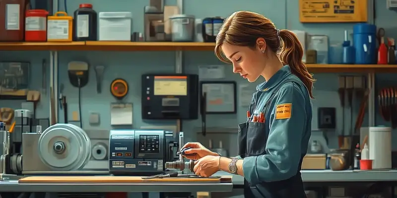 Kompresor do pompowania kół samochodowych