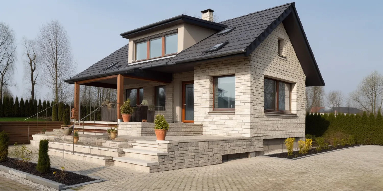 Jaka kostka brukowa do żółtej elewacji?