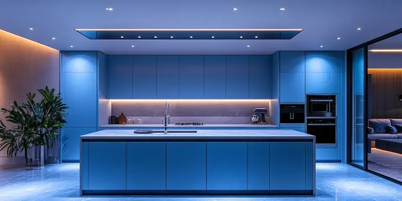 Co na ścianę między meble kuchenne?