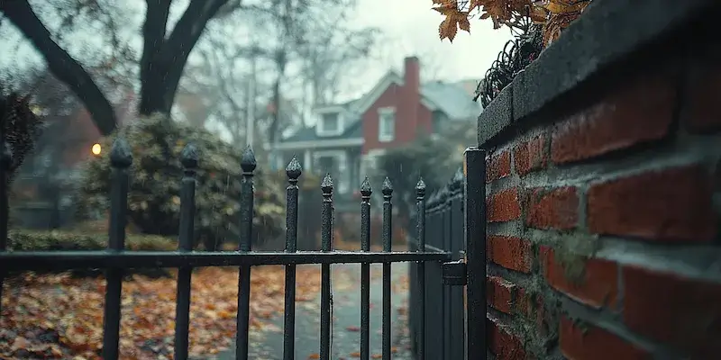 Alu Zäune aus Polen mit Montage