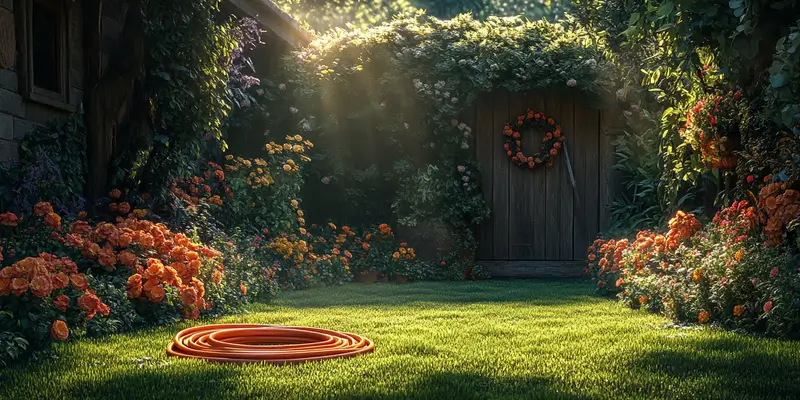 Jak zwinąć wąż ogrodowy?